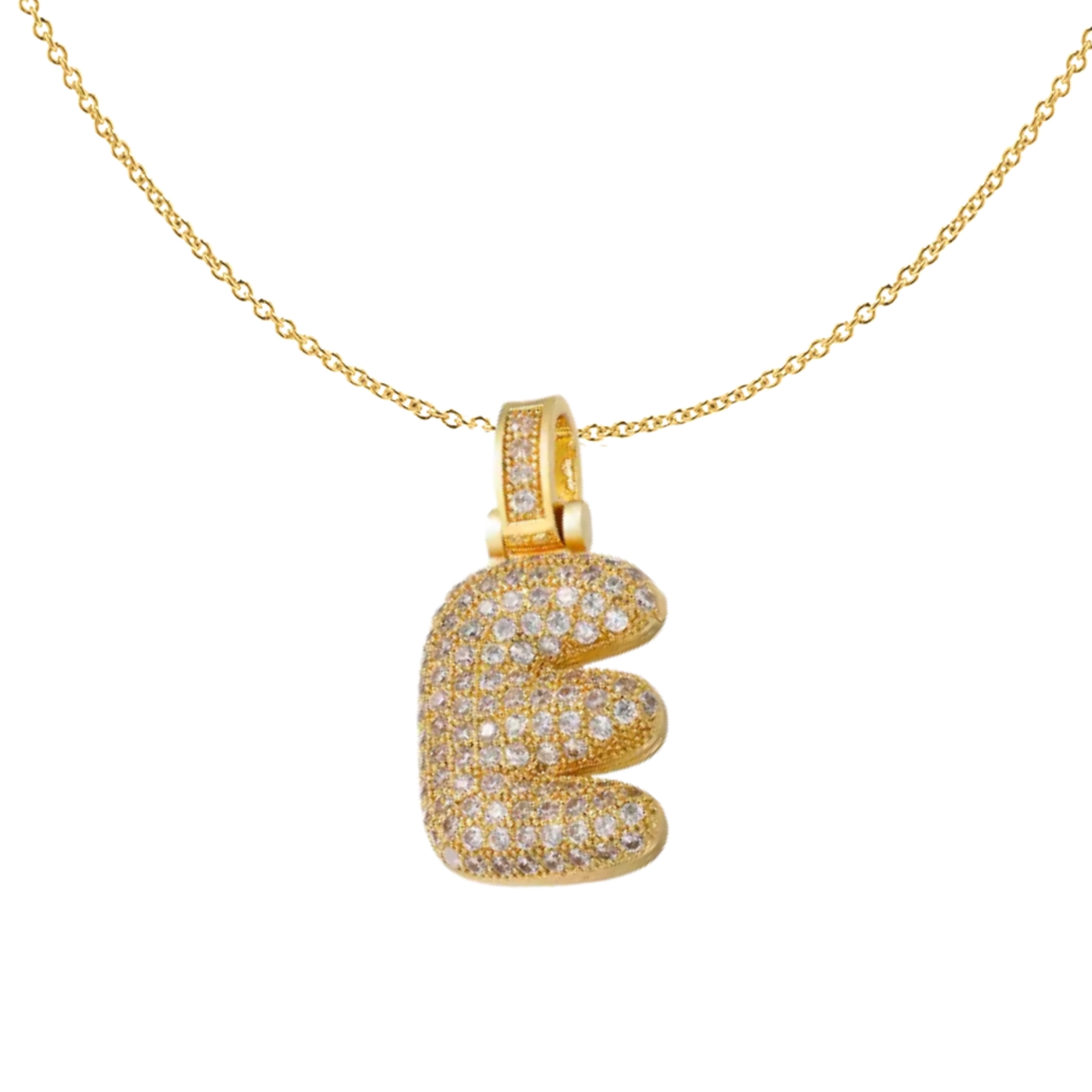 Bubbly Alphabet Necklace